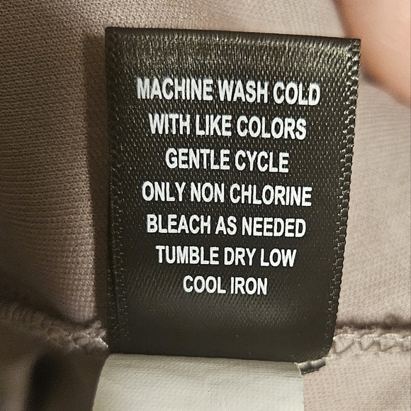 Self Esteem Purple Long Sleeve Tie Front Blouse - Picture 7 of 7